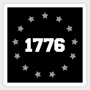 Betsy Ross 1776 First American Flag 13 stars Sticker